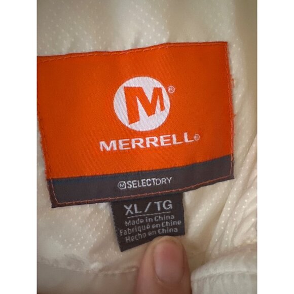Merrell Womens Select Dry Quilted Jacket XL Polyester Nylon White - Picture 2 of 6